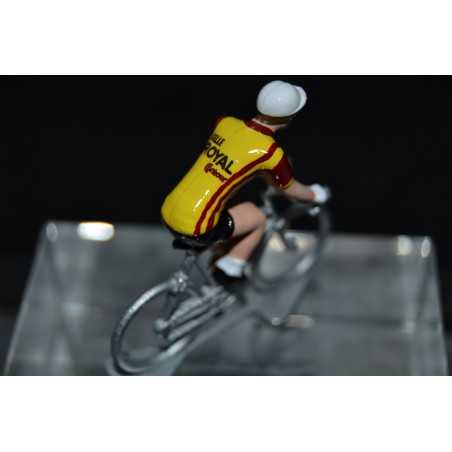 Selle Royal contour 1977  figurine petit cycliste 
