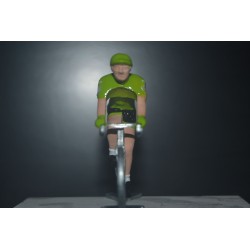 Bennett maillot vert Tour de France Saison 2020 figurine petit cycliste