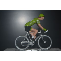 Bennett maillot vert Tour de France Saison 2020 figurine petit cycliste