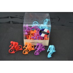 Boîte "POUPOU" de 20 petits cyclistes