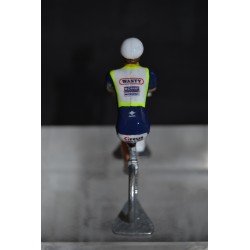 Intermarché Wanty Gobert Matériaux Saison 2021 figurine petit cycliste