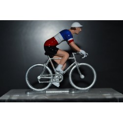 Demare Champion de France version 2021 - petit cycliste figurine