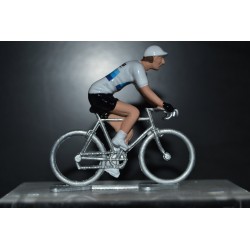 Nizzolo Champion d'Europe version 2021 - petit cycliste figurine