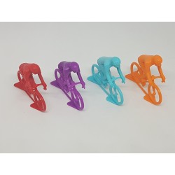 Boîte "POUPOU" de 20 petits cyclistes