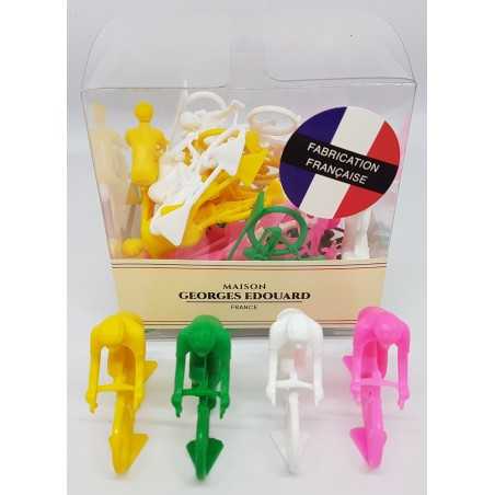 Boîte "Maître Jacques" de 20 petits cyclistes