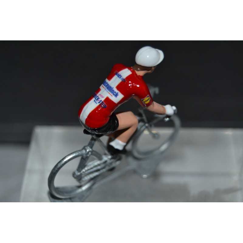 Asgreen Champion du Danemark version 2021 - petit cycliste figurine