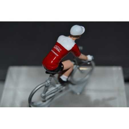 Génial Lucifer Hutchinson 1947 - figurine cycliste