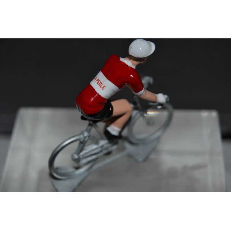 La Perle 1950 - figurine cycliste