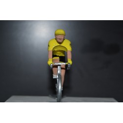 Pogacar yellow jersey Tour de France 2021 - cyclist figurine