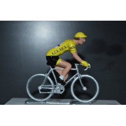 Pogacar yellow jersey Tour de France 2021 - cyclist figurine