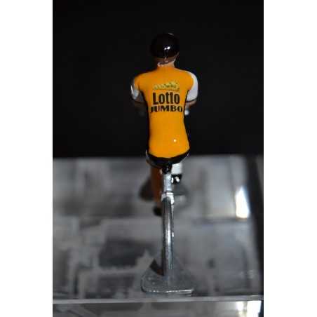 Lotto NL Jumbo - Petit cycliste en metal
