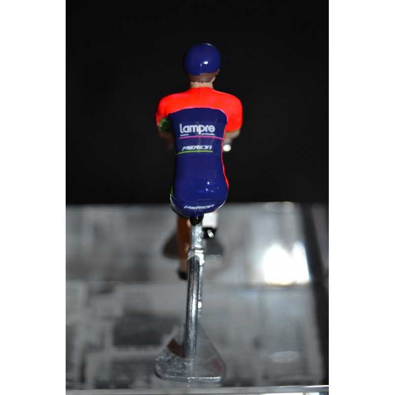 Lampre Merida - Petit cycliste en metal