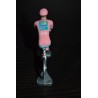 Vincenzo Nibali "Vainqueur Giro 2016, maillot rose" - petit cycliste miniature en metal