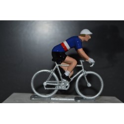 France Retro - Handcrafted Zamak Cycling Figurine