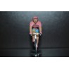 Vincenzo Nibali "Vainqueur Giro 2016, maillot rose" - petit cycliste miniature en metal