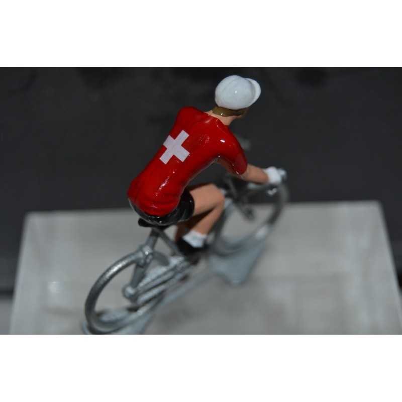Suisse retro - figurine cycliste zamak | Le Petit Cycliste