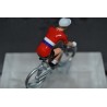 Luxembourg Retro - figurine cycliste zamak | Le Petit Cycliste