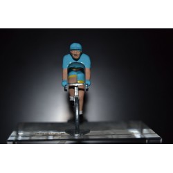 Vincenzo Nibali "Champion d'italie" - petit cycliste miniature en metal