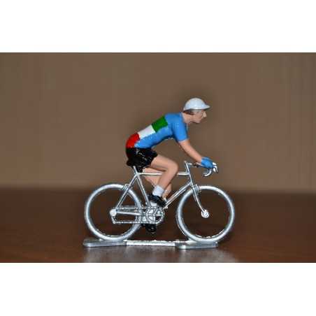 L'équipe des turquoises avec son champion