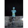 Astana- Petit cycliste en metal