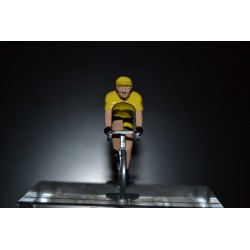 Chris Froome "maillot jaune 2015" sky - petit cycliste en acier