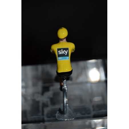 Chris Froome "yellow jersey 2015" sky - die cast hand painted cyclist figure