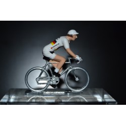 Emanuel Buchmann "Champion d'Allemagne 2015" Bora Argon - Petit cycliste en métal