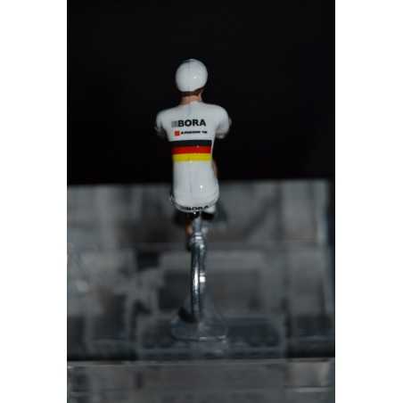 Emanuel Buchmann "German Champion 2015" Bora Argon - die cast hand painted cyclist figure