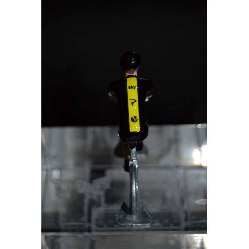 Sky special yellow edition 2015 - hand painted die cast cyclist figurine