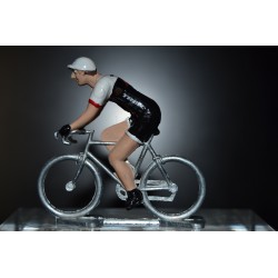 Trek Segafredo - petit cycliste miniature en metal zamak