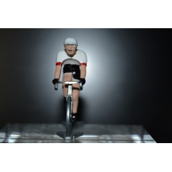 Trek Segafredo - petit cycliste miniature en metal zamak