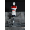 IAM - Petit cycliste miniature en metal