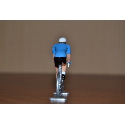 L'équipe des turquoises avec son champion