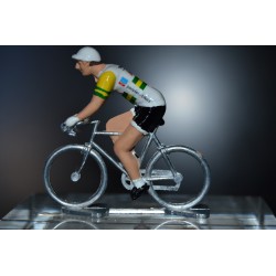 Jack Bobridge "Australian champion" Trek Segafredo - metal cyclist figure