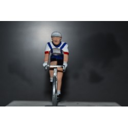 France Sport D'Alessandro 1949 - figurine cycliste zamak