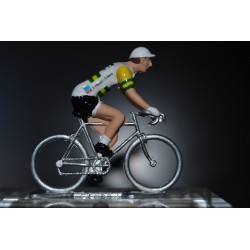 Jack Bobridge "Champion Australie" Trek Segafredo - Petit cycliste en métal