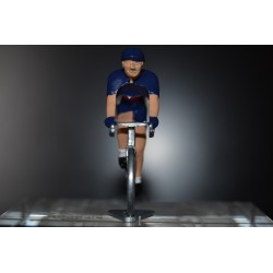 Equipe de France - pet cycliste en métal