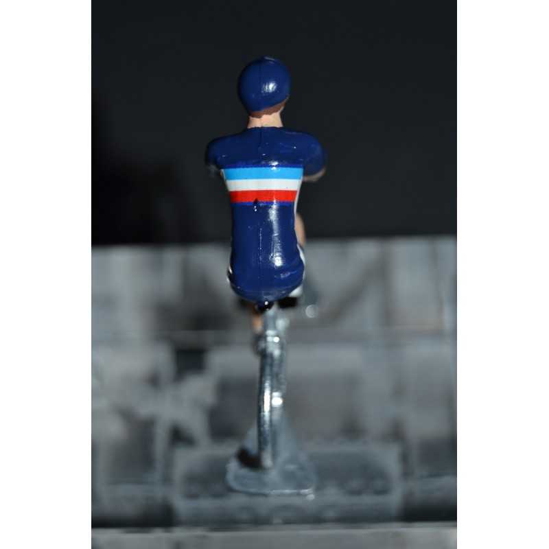 Equipe de France - pet cycliste en métal