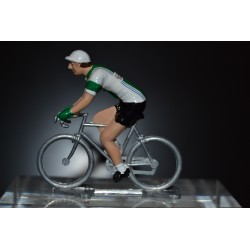 La Redoute - petit cycliste miniature en acier