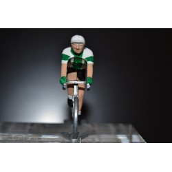 La Redoute - petit cycliste miniature en acier