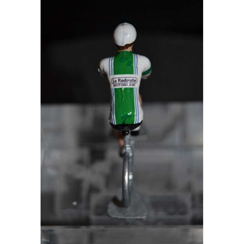 La Redoute - petit cycliste miniature en acier