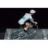 Maillot blanc - petit cycliste en métal