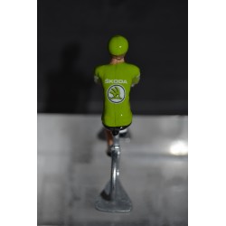 Green jersey cycling figurine | Tour de France