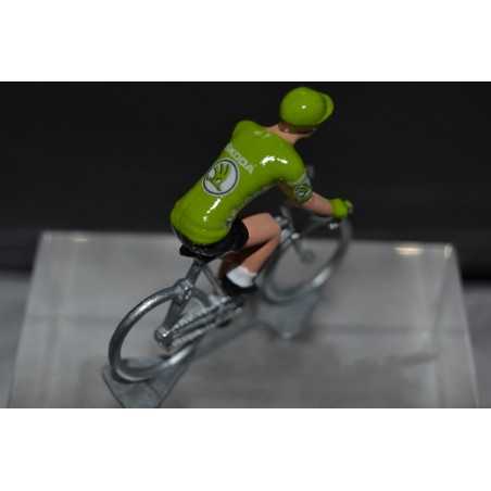Green jersey cycling figurine | Tour de France