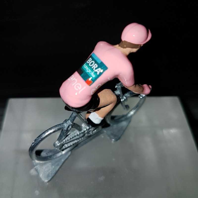 Jai Hindley "maillot Rose 2022 giro" Bora Hansgrohe figurine petit cycliste