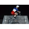 Champion de France 2016/2017 Arthur Vichot - petit cycliste miniature en acier
