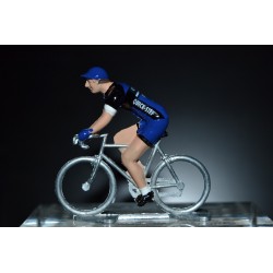 Etixx Quick Step - petit cycliste miniature en metal