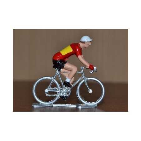 L'équipe des rouges avec son champion