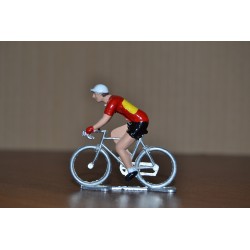 L'équipe des rouges avec son champion