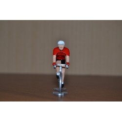 L'équipe des rouges avec son champion